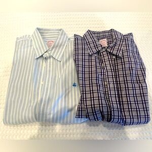 Pair of Large Brooks Brothers Button Down Mens Shirts